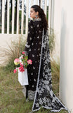 Zevk Flora Festive Embroidered Lawn Unstitched 3Pc Suit - Dusk