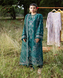 Zevk Flora Festive Embroidered Lawn Unstitched 3Pc Suit - Relic