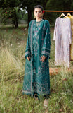 Zevk Flora Festive Embroidered Lawn Unstitched 3Pc Suit - Relic