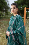 Zevk Flora Festive Embroidered Lawn Unstitched 3Pc Suit - Relic