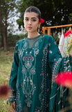 Zevk Flora Festive Embroidered Lawn Unstitched 3Pc Suit - Relic