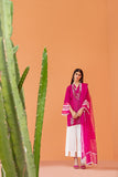 Maria Osama Khan Ethereal Basic Pret 3Pc Suit - FUCHSIA