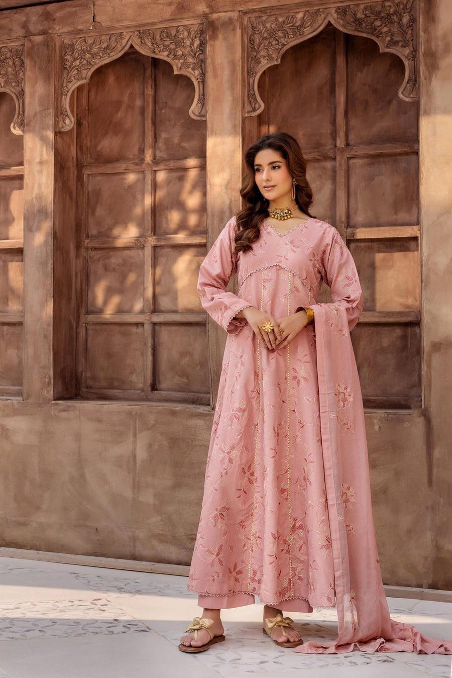 Suroor by Safwa Embroidered Karandi Unstitched 3Pc Suit SUR-19