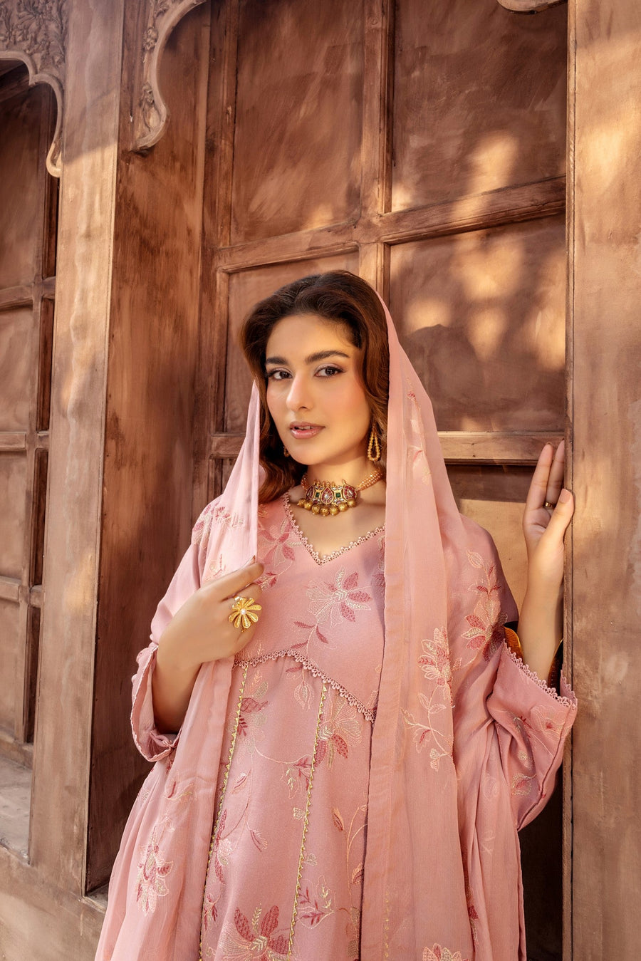 Suroor by Safwa Embroidered Karandi Unstitched 3Pc Suit SUR-19