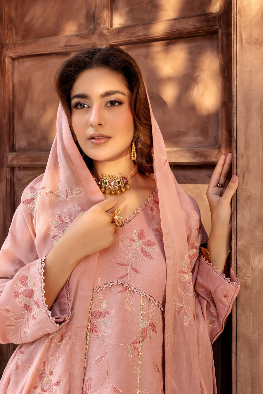Suroor by Safwa Embroidered Karandi Unstitched 3Pc Suit SUR-19