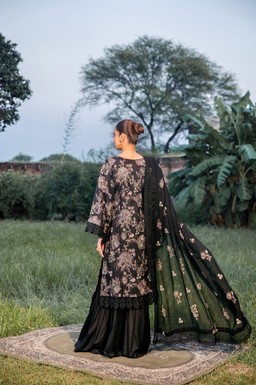 Suroor by Safwa Embroidered Karandi Unstitched 3Pc Suit SUR-17