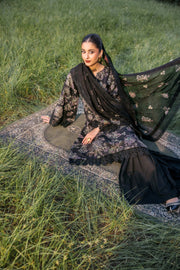 Suroor by Safwa Embroidered Karandi Unstitched 3Pc Suit SUR-17