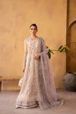 Emaan Adeel Regalia Embroidered Organza Unstitched 3Pc Suit - LUNARA