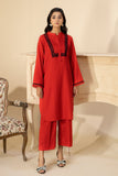 LW-11 - Red Embroidered 2 Piece