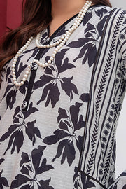 Safwa Printed Lawn Pret 2Pc Suit (Shirt/Trouser) P000383