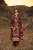 Seroli Autumn Winter Unstitched Embroidered Khaddar 3Pc Suit WC-U0005