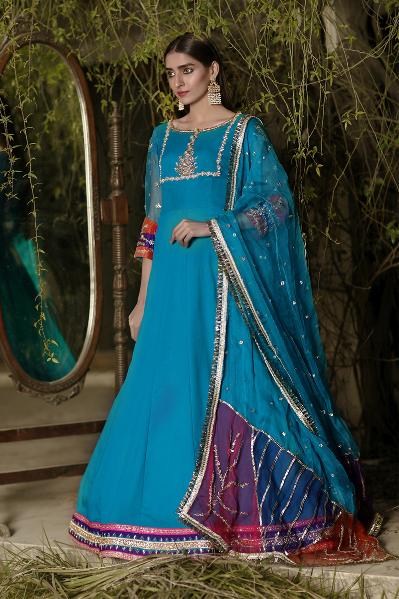 Maria Osama Khan Luxury Pret - TURQUOISE DREAM