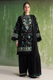 Coco Zara Shahjahan Embroidered Karandi Unstitched 3Pc D-7B TABASSUM