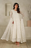 Zarif Muse Thread Embroidered Organza Unstitched 3Pc Suit ZE-MT-03 Sahil
