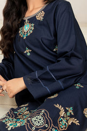 Safwa Embroidered Lawn Pret 2Pc Suit ( Shirt / Trouser ) 2P-EMB-145