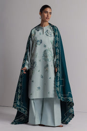 Coco Zara Shahjahan Embroidered Karandi Unstitched 3Pc D-3B RAKHSH