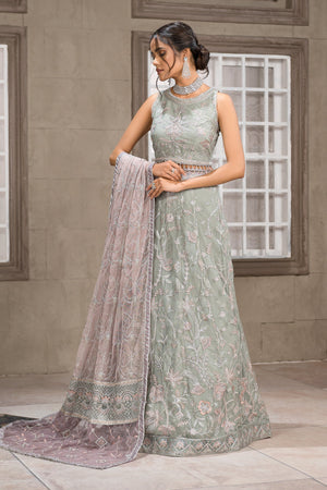 Falak by Zarif Unstitched Festive Formal Net Suit ZF 01 BLOSSOM