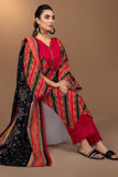 Ixora by Safwa Fine Printed Doria Lawn Unstitched 3Pc Suit ICS-28