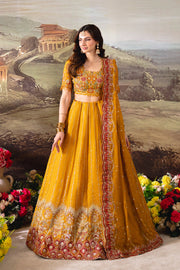 Neeshay Dastaan Embroidered Chiffon Unstitched 3Pc Suit - Zarafshaan