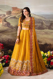 Neeshay Dastaan Embroidered Chiffon Unstitched 3Pc Suit - Zarafshaan