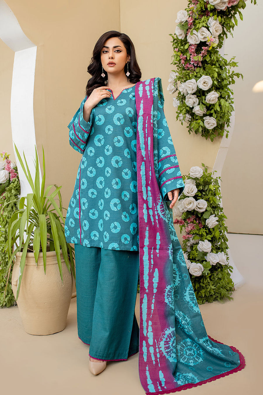 ASK-05 - SAFWA AMORA MASURI KHADDAR 3 PIECE COLLECTION
