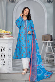 Safwa Mulberry Digital Printed Lawn Unstitched 2 Piece Suit MLS-05
