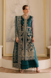 Reve Royal by Fabiha Fatima Embroidered Net Unstitched 3Pc Suit - SAPPHIRE