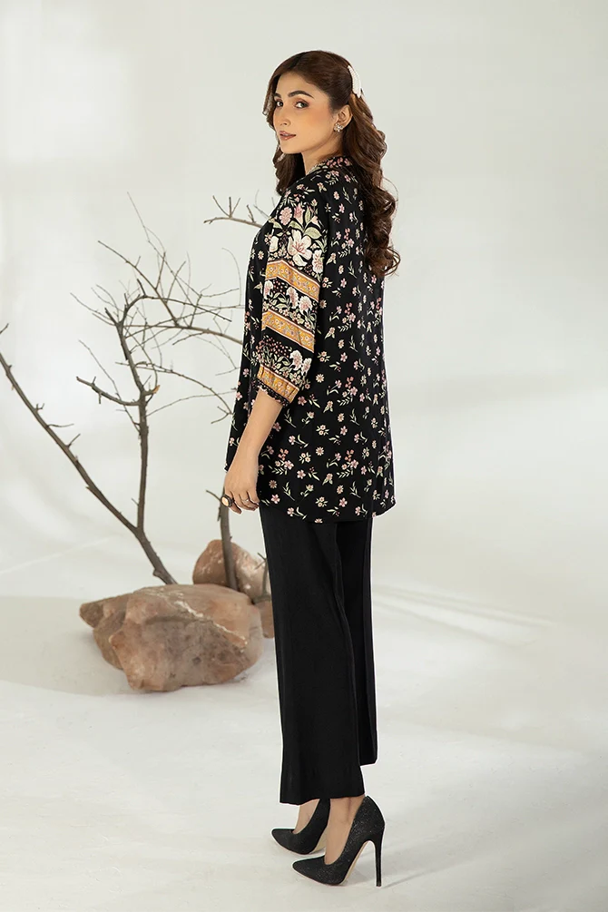 La Rosaa Everyday Edition-03 Ready to Wear Linen 1Pc Shirt LA3-08