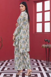 Safwa Printed Lawn Pret 2Pc Suit (Shirt/Trouser) P000419