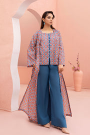 Safwa Orla Unstitched Printed Lawn 2Piece Suit - OR 64