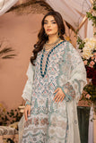 Safwa Greta Premium Embroidered Lawn Unstitched 3Pc Suit SGR-04