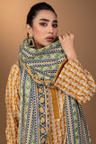 Ixora by Safwa Fine Printed Doria Lawn Unstitched 3Pc Suit ICS-16