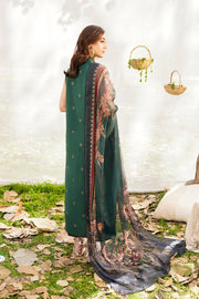 Safwa Skye Premium Embroidered Lawn Unstitched 3Pc Suit SKY-05