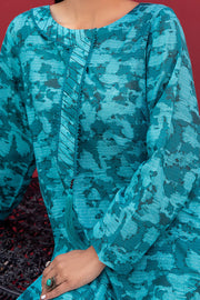 Safwa Printed Lawn Pret 2Pc Suit (Shirt/Trouser) P000420