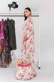 Safwa Orla Unstitched Printed Lawn 2Piece Suit - OR 90
