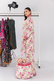 Safwa Orla Unstitched Printed Lawn 2Piece Suit - OR 90