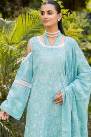 Safwa Esme Premium Embroidered Lawn Unstitched 3Pc Suit ESM-06