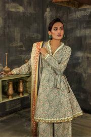 Melora by Safwa Digital Printed Doria Viscose Unstitched 3Pc Suit MLO-04