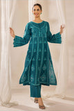 Safwa Embroidered Lawn Pret 2Pc Suit ( Shirt / Trouser ) P000563