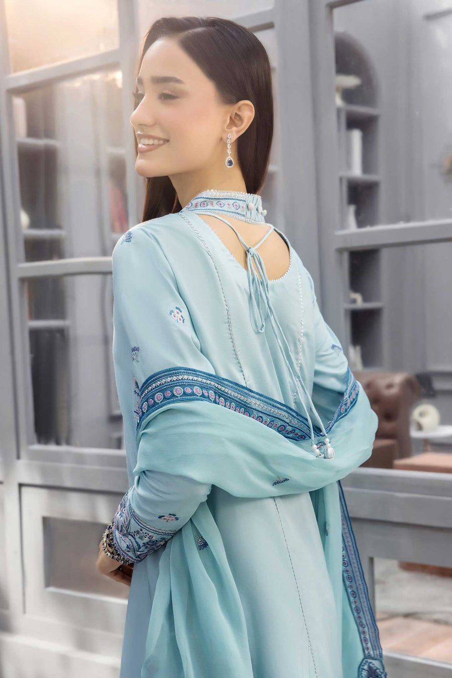 Zarya by Safwa Embroidered Viscose Unstitched 3Pc Suit ZAR-04