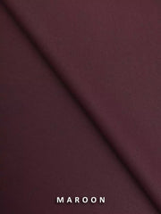 Jewel by edenrobe Men's Unstitched Blended Fabric Suit - Maroon