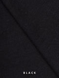 Luxury by edenrobe Men's Unstitched Blended Fabric Suit - Black