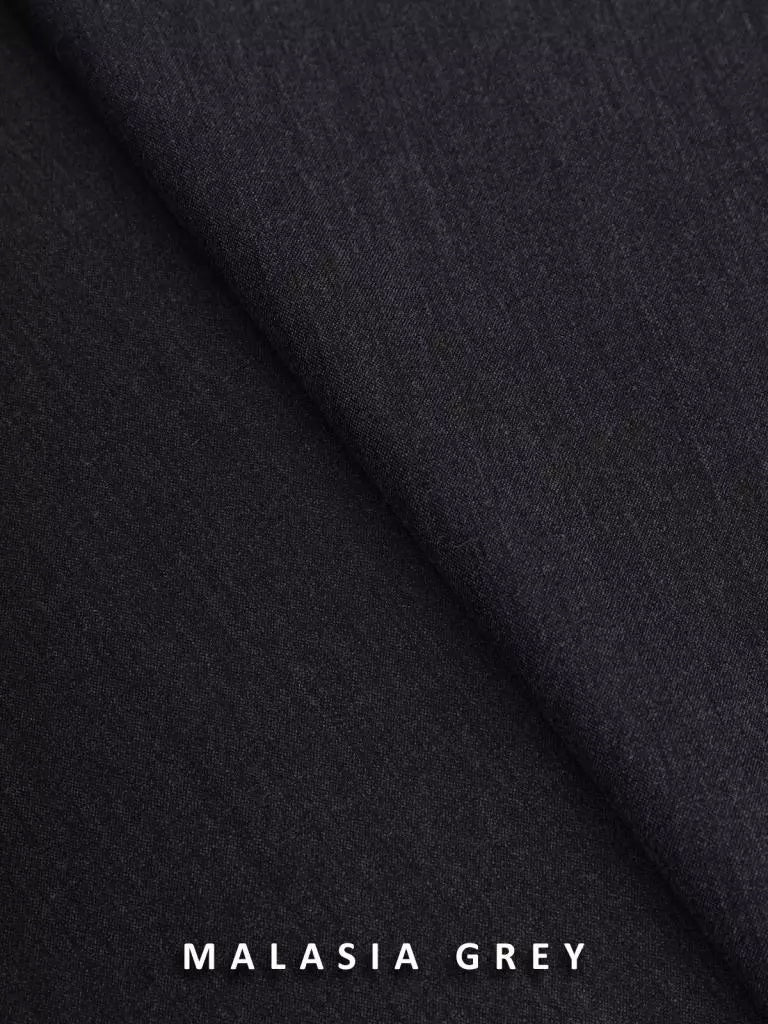 Perk by edenrobe Men's Unstitched Blended Fabric Suit - Malaysia Grey