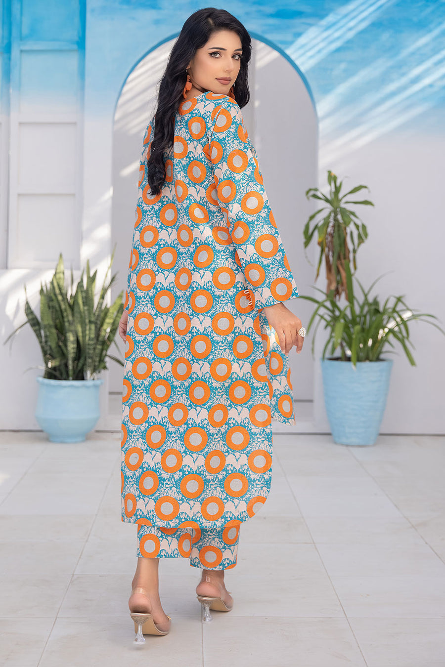 Safwa Tulip Vol-01 Digital Printed Khaddar Unstitched 2Pc Suit TSC-07