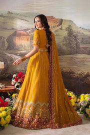 Neeshay Dastaan Embroidered Chiffon Unstitched 3Pc Suit - Zarafshaan