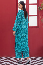 Safwa Printed Lawn Pret 2Pc Suit (Shirt/Trouser) P000420