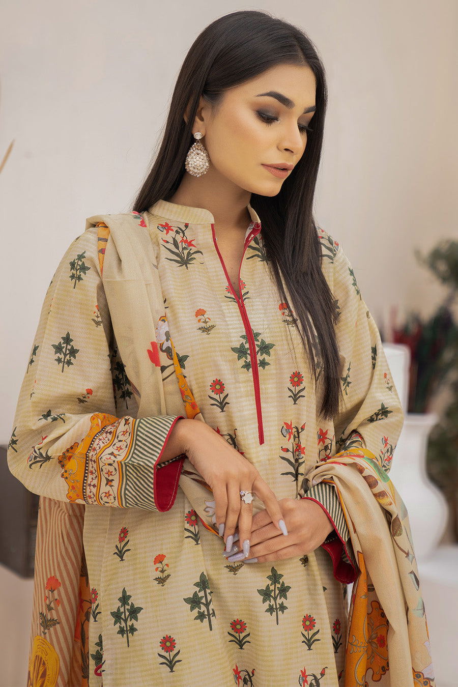 SSD-186 - DIGITAL PRINTS SHIRT DUPATTA COLLECTION