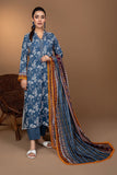 Ixora by Safwa Fine Printed Doria Lawn Unstitched 3Pc Suit ICS-29