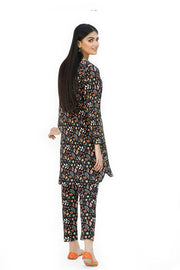 Safwa Printed Lawn Pret 2Pc Suit (Shirt/Trouser) 2301-05
