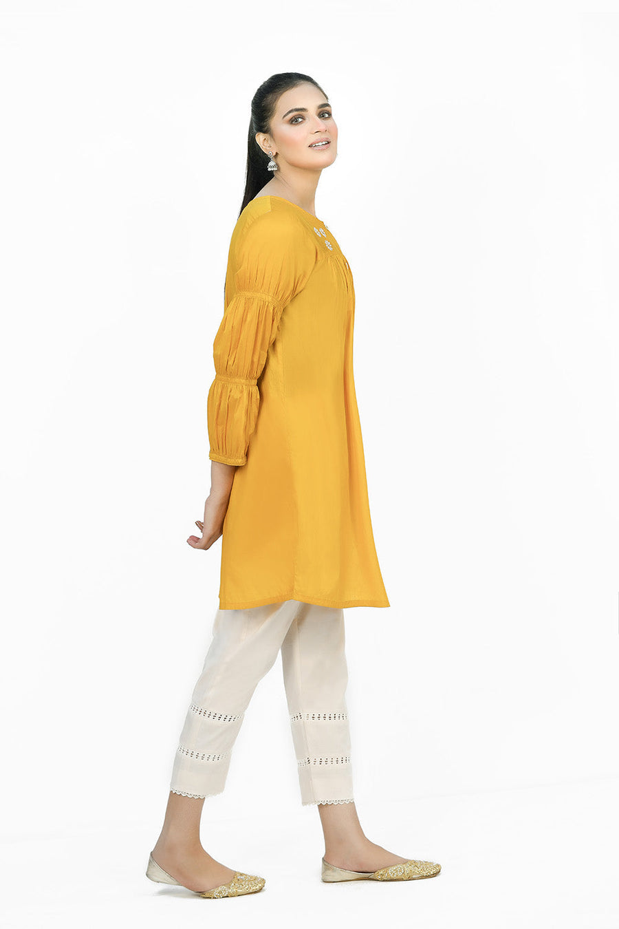 Safwa Embroidered Pret Lawn 1Pc Shirt 2301-15-DE
